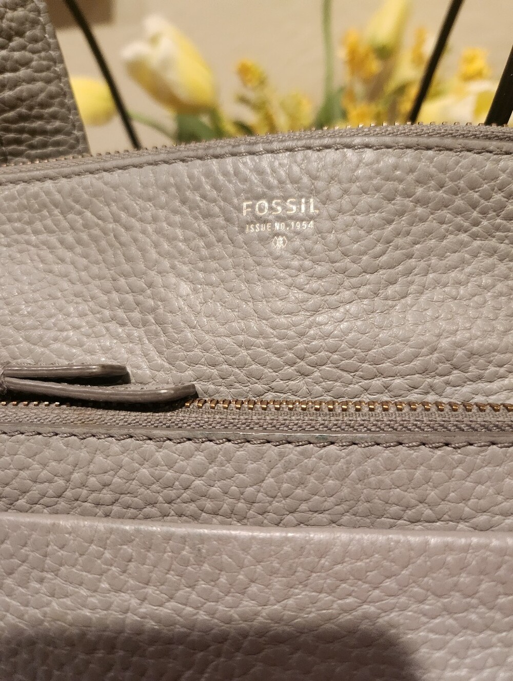 Fossil pebbled leather crossbody bag - Picture 3 of 8